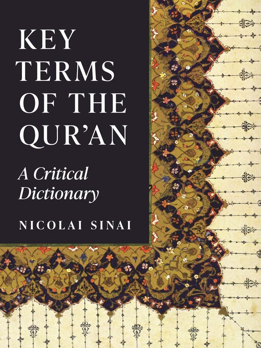 Title details for Key Terms of the Qur'an by Nicolai Sinai - Available